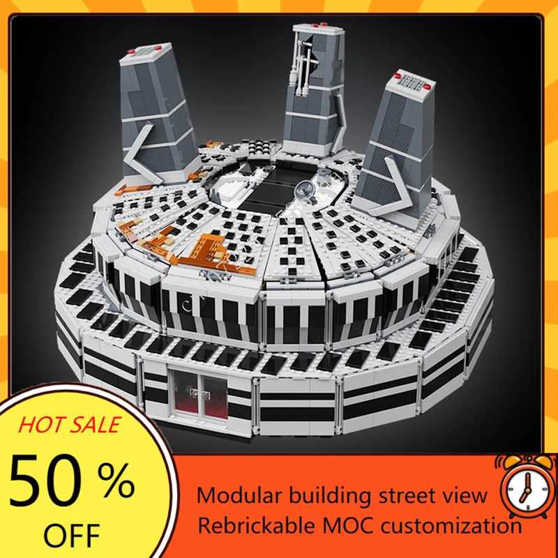 5880PCS DC CW:STAR Labs Space War MOC SpaceShip Battle Model Custom Puzzle Architecture DIY Education Assembly Model Gift
5880PCS DC CW:STAR Labs Space War MOC SpaceShip Battle Model Custom Puzzle Architecture DIY Education Assembly Model Gift
