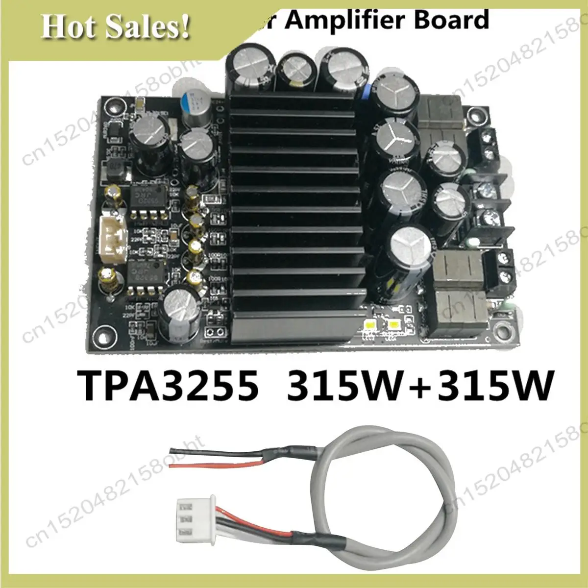 -PQWN TPA3255 300 Вт + 300 Вт плата высокой мощности 2,0-канальная стерео плата класса D плата усилителя звука 
-PQWN TPA3255 300 Вт + 300 Вт плата высокой мощности 2,0-канальная стерео плата класса D плата усилителя звука