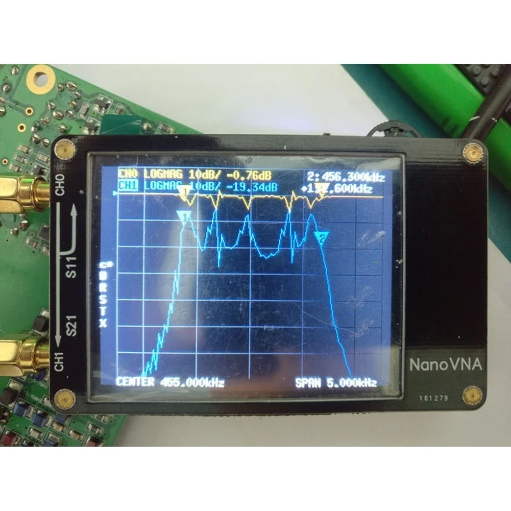 Анализатор антенн Black VNA 50 кГц-1,5 ГГц, измерительный, с интерфейсом Type-C USB, последовательный, со встроенным аккумулятором 1000 мАч для настройки антенн
Анализатор антенн Black VNA 50 кГц-1,5 ГГц, измерительный, с интерфейсом Type-C USB, последовательный, со встроенным аккумулятором 1000 мАч для настройки антенн