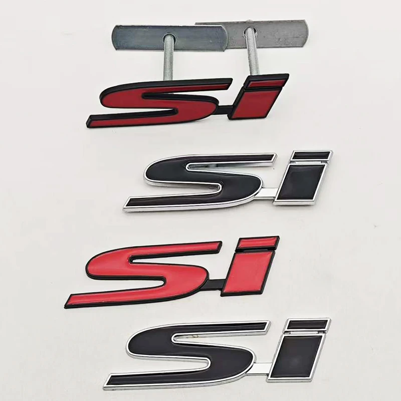 3D Metal Car Sticker Logo SI Rear Trunk Badge Front Grille Emblem Decals For Honda Civic Fit CRV Accord Autompbile Acessories
3D Metal Car Sticker Logo SI Rear Trunk Badge Front Grille Emblem Decals For Honda Civic Fit CRV Accord Autompbile Acessories