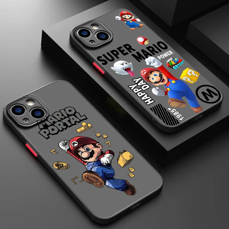 Supers M-Marios Cool Art Frosted Translucent For Apple iPhone 15 14 13 12 11 XS XR X 8 7 SE Pro Max Plus Mini Back Phone Case
Supers M-Marios Cool Art Frosted Translucent For Apple iPhone 15 14 13 12 11 XS XR X 8 7 SE Pro Max Plus Mini Back Phone Case