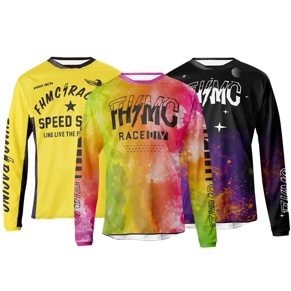 2025 Long Sleeved Bicycle Offroad Motocross Mountain Bike MX MTB MOTO Shirt Sport Downhill Jersey
2025 Long Sleeved Bicycle Offroad Motocross Mountain Bike MX MTB MOTO Shirt Sport Downhill Jersey