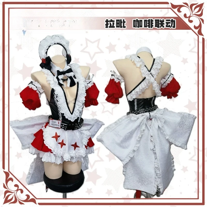 Game GODDESS OF VICTORY: NIKKE Cosplay Cotume NIKKE Rapi: Red Hood Women Maid Dress Sexy Outfit Halloween AniMuse
Game GODDESS OF VICTORY: NIKKE Cosplay Cotume NIKKE Rapi: Red Hood Women Maid Dress Sexy Outfit Halloween AniMuse