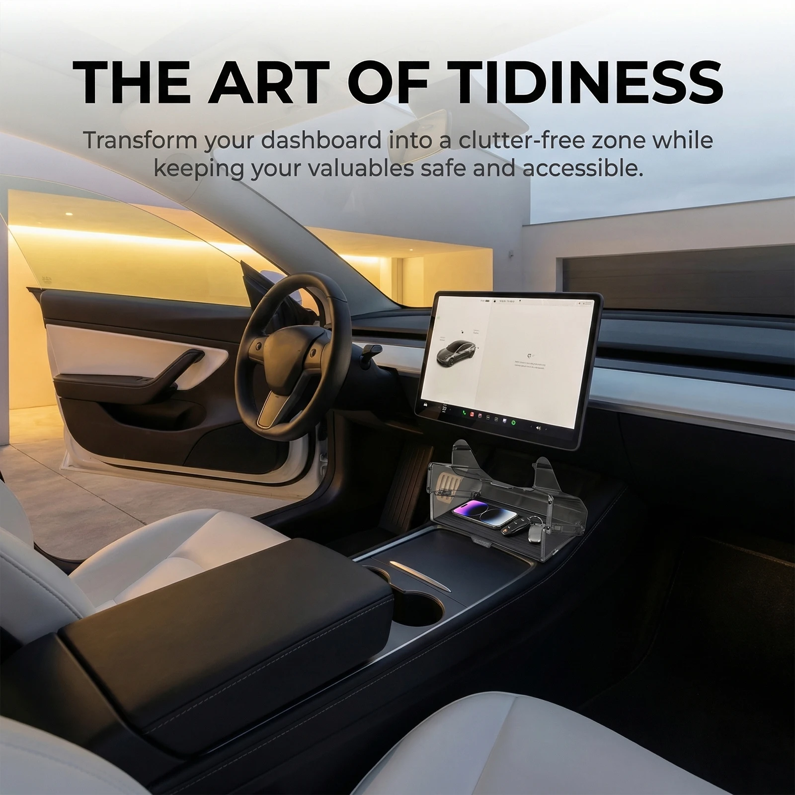Magnetic Dashboard Organizer for Tesla New Model3 2024-2025 & New ModelY 2025 Tissue Holder with Anti-Slip Pad Waterproof
Magnetic Dashboard Organizer for Tesla New Model3 2024-2025 & New ModelY 2025 Tissue Holder with Anti-Slip Pad Waterproof
