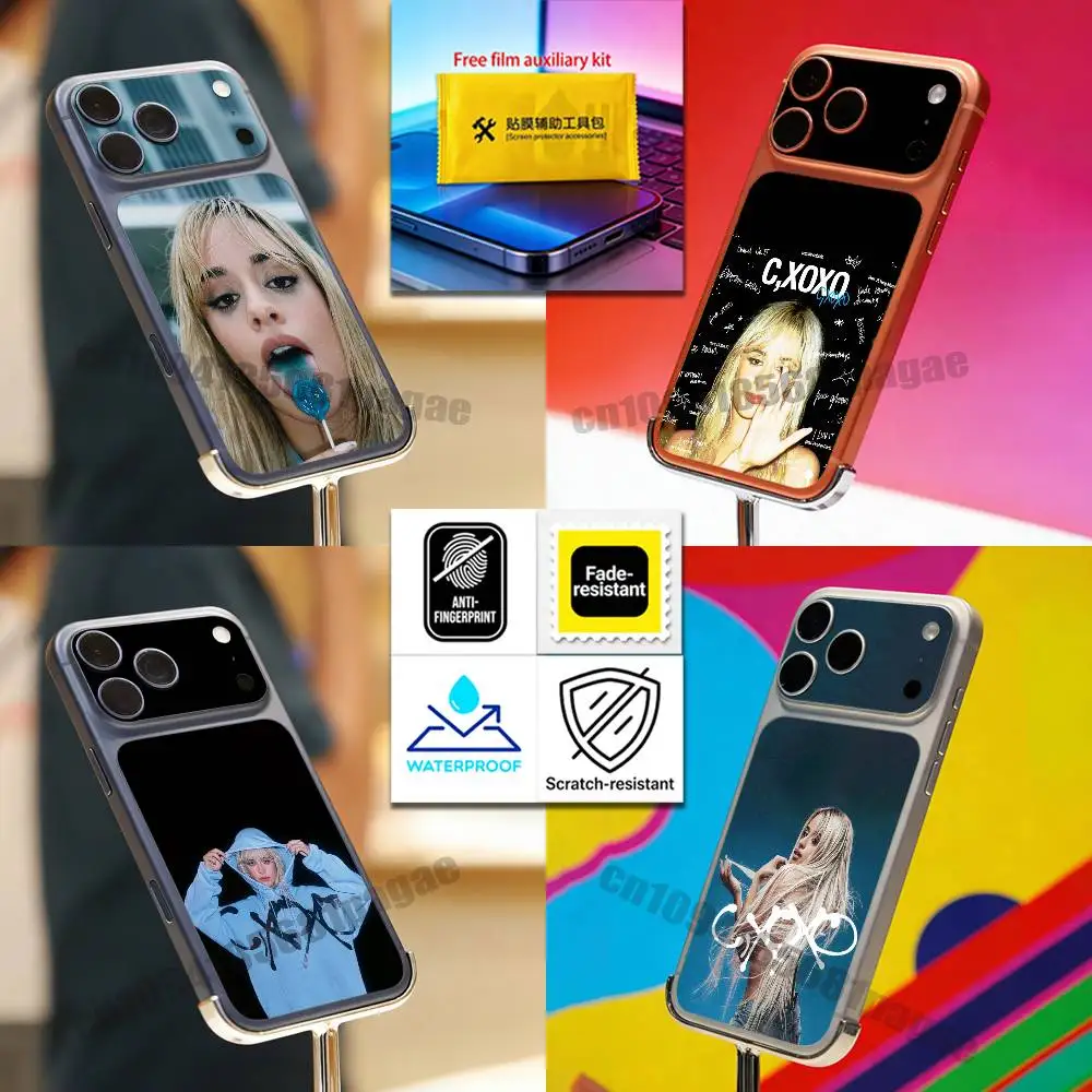 For C-Camila Cabello C XOXO iPhone 17 Pro Max Phone Back Film Decal Skin Wrap Protective Sticker Full Cover
For C-Camila Cabello C XOXO iPhone 17 Pro Max Phone Back Film Decal Skin Wrap Protective Sticker Full Cover