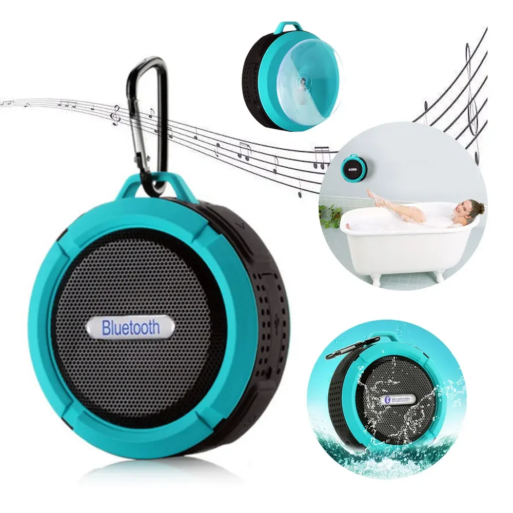 C6 Waterproof Bluetooth Speaker Outdoor Sports Mini Subwoofer Portable Sound Box Loudspeaker For Shower Car Smart Phone MIC TF
C6 Waterproof Bluetooth Speaker Outdoor Sports Mini Subwoofer Portable Sound Box Loudspeaker For Shower Car Smart Phone MIC TF