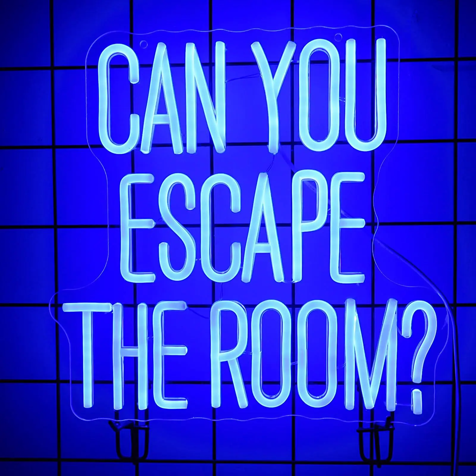 Can You Escape the Room LED Neon Sign - USB powered with dimmer switch, perfect for game rooms, parties and bar decor
Can You Escape the Room LED Neon Sign - USB powered with dimmer switch, perfect for game rooms, parties and bar decor