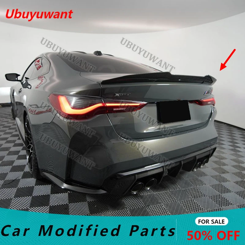For BMW 4 Series G22 Coupe/G82 M4 PSM Style Auto High Quality Carbon Fiber Rear Lip Spoiler Trunk Boot Wing Car Styling 20-24
For BMW 4 Series G22 Coupe/G82 M4 PSM Style Auto High Quality Carbon Fiber Rear Lip Spoiler Trunk Boot Wing Car Styling 20-24