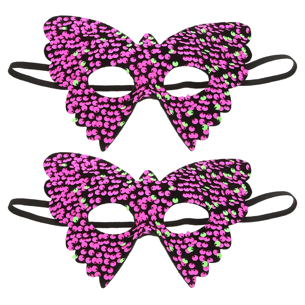 2pcs Masquerade Masks Butterfly Half Face Mask For Women Prom Halloween Party Costume Mask Sequin Elastic Band
2pcs Masquerade Masks Butterfly Half Face Mask For Women Prom Halloween Party Costume Mask Sequin Elastic Band