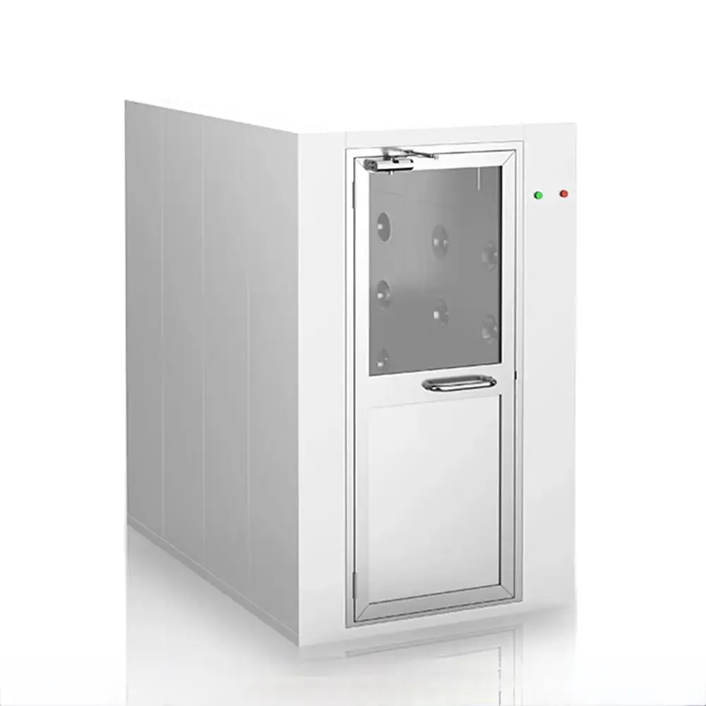 Customized SUS304 Stainless Steel Double Person Air Shower Room for Class100-100000 Clean Room Adjustable Shower Time High New
Customized SUS304 Stainless Steel Double Person Air Shower Room for Class100-100000 Clean Room Adjustable Shower Time High New