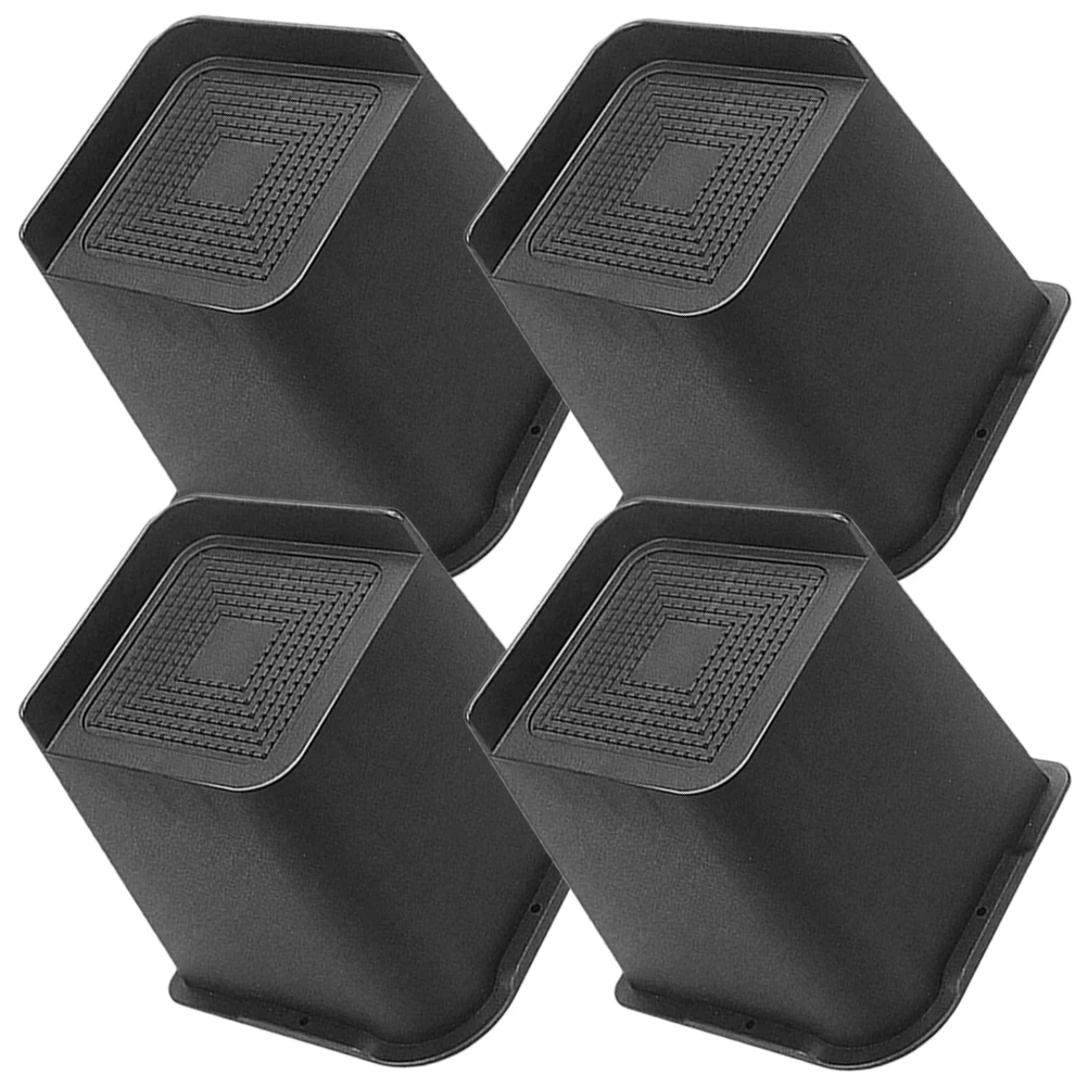 4pcs 6 Inch Anti slip Heightening Pads Trapezoidal Half edge Furniture Leg Risers Black Scratch Resistant Sofa Couch Cabinet
4pcs 6 Inch Anti slip Heightening Pads Trapezoidal Half edge Furniture Leg Risers Black Scratch Resistant Sofa Couch Cabinet