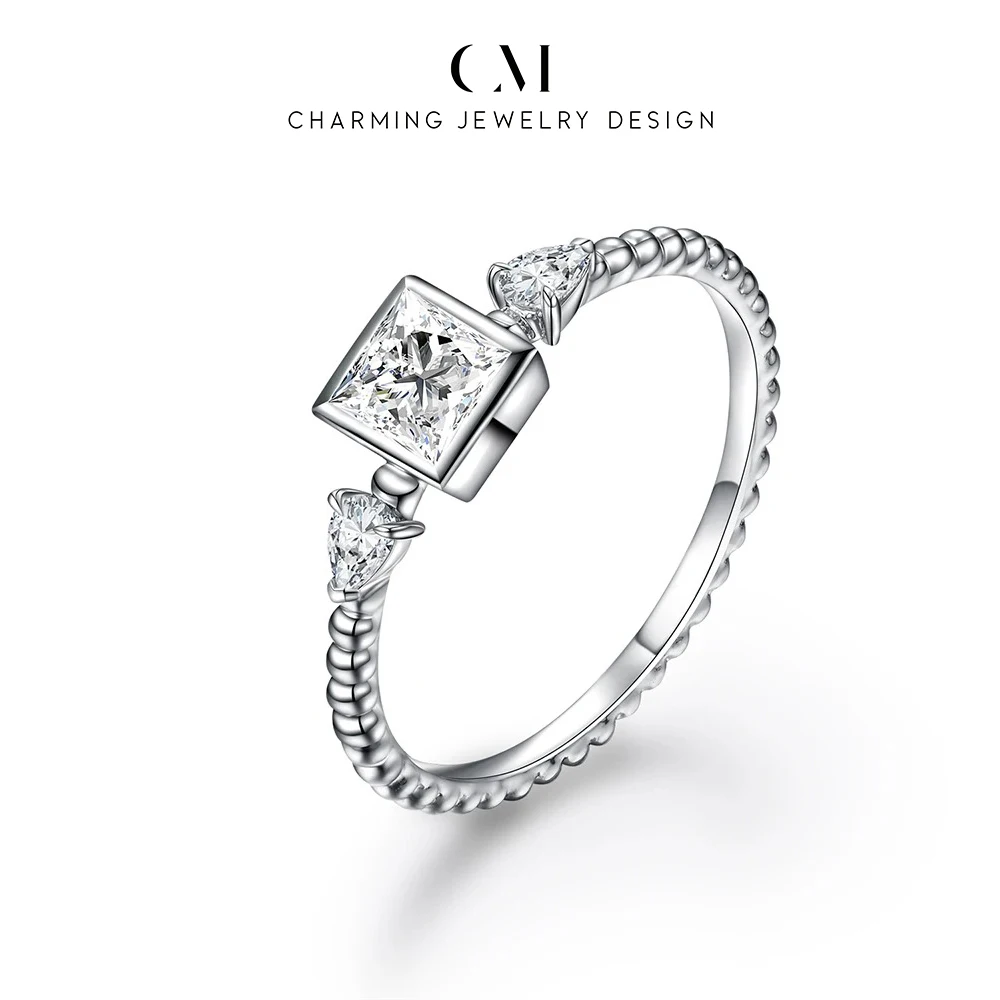 CHARMING 2024 Luxury D VVS1 Color Top Quality 925 Sterling Silver Moissanite Rings for Women Pass Diamond Tester Fashion Jewelry
CHARMING 2024 Luxury D VVS1 Color Top Quality 925 Sterling Silver Moissanite Rings for Women Pass Diamond Tester Fashion Jewelry