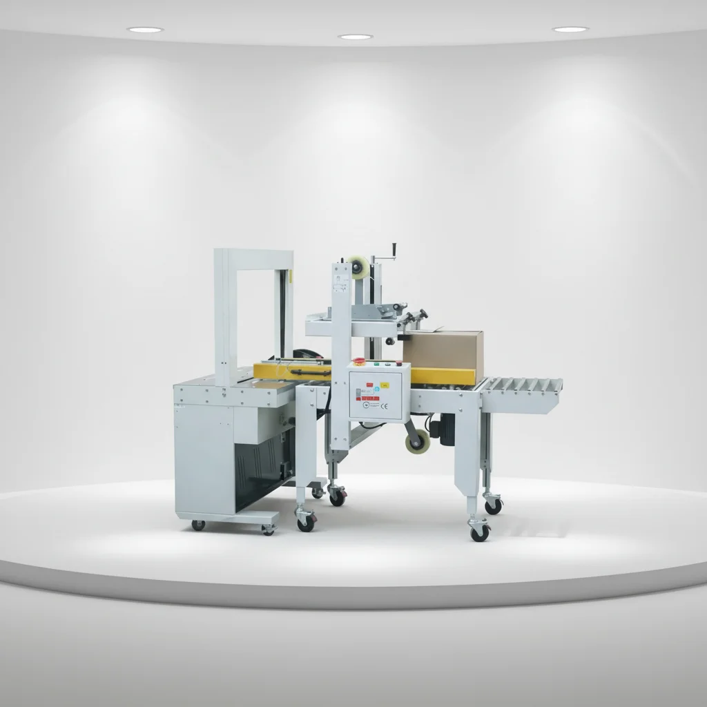 DUOQI FXJ-5050C Automatic Case Carton Taping Sealer Strapping Carton Strapping Machine
DUOQI FXJ-5050C Automatic Case Carton Taping Sealer Strapping Carton Strapping Machine