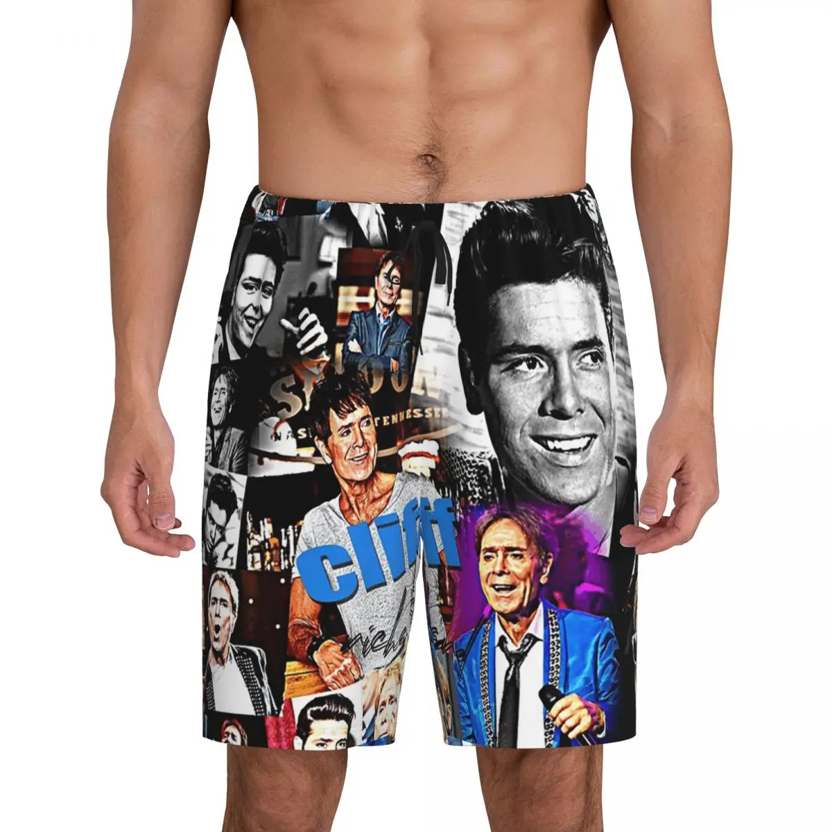 Мужские короткие пижамные шорты Custom Cliff Richard, нижняя часть пижамы для сна, шорты для отдыха, штаны для сна
Мужские короткие пижамные шорты Custom Cliff Richard, нижняя часть пижамы для сна, шорты для отдыха, штаны для сна