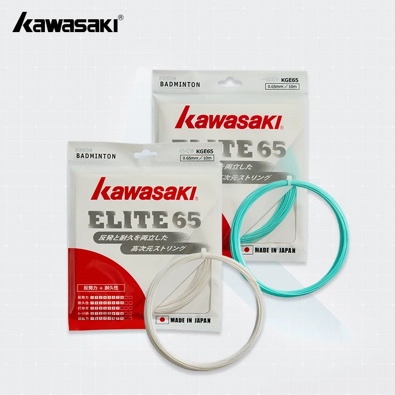 Kawasaki ELITE-65 струна для бадминтона 0,65 мм, высококачественная эластичная струна для аксессуаров для бадминтона с четким звуком
Kawasaki ELITE-65 струна для бадминтона 0,65 мм, высококачественная эластичная струна для аксессуаров для бадминтона с четким звуком
