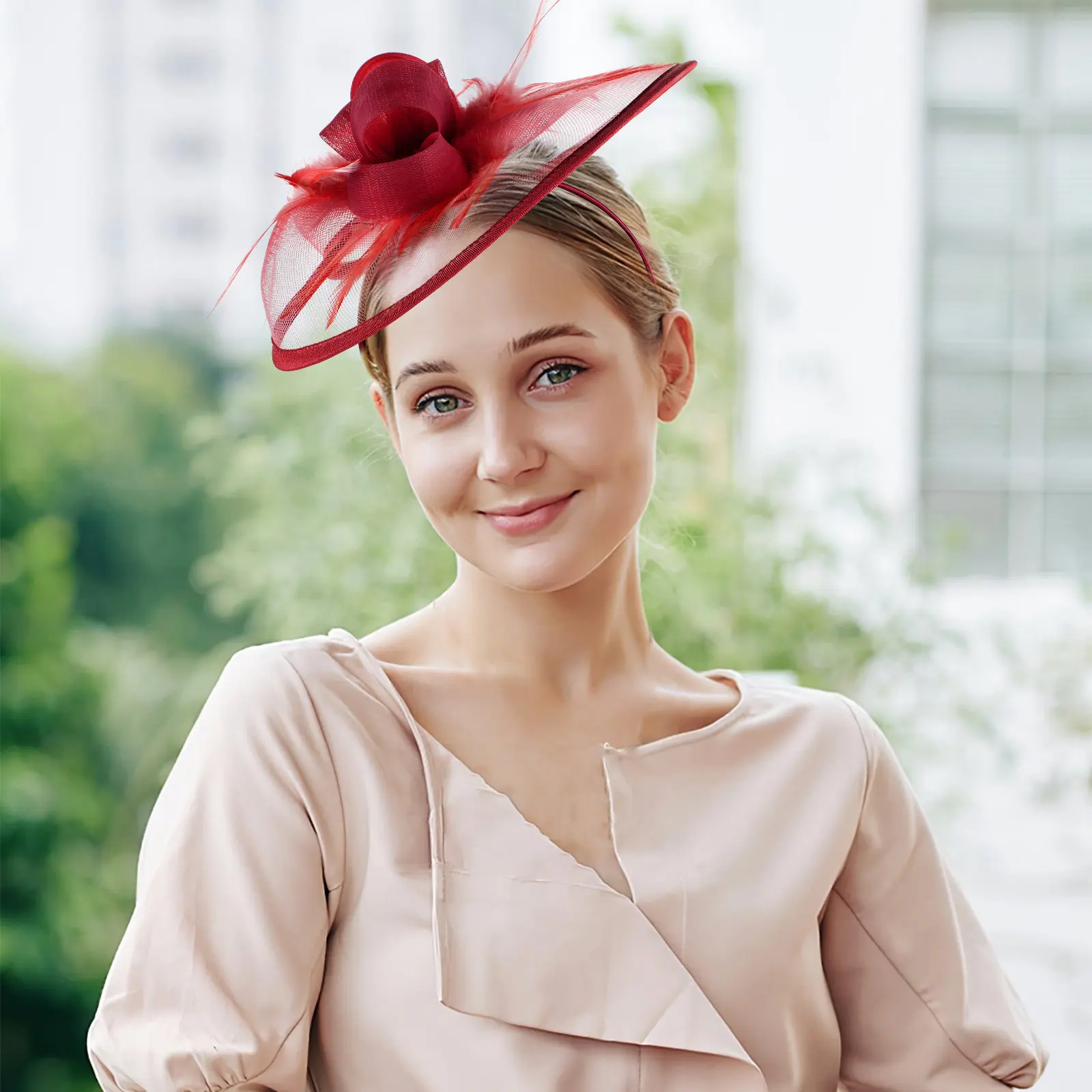 Elegant Fascinator Hat Tea Party for Women Dressy Vintage Headpiece Fashion Accessory Wedding Festival Renaissance Outfit
Elegant Fascinator Hat Tea Party for Women Dressy Vintage Headpiece Fashion Accessory Wedding Festival Renaissance Outfit