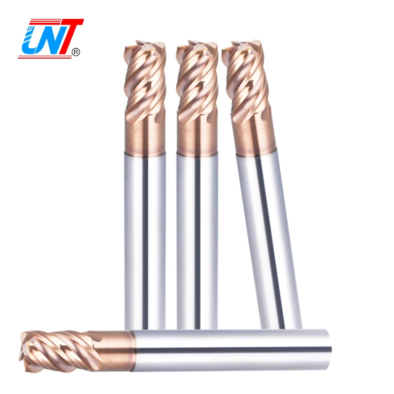 UNT Solid Carbide Coated CNC Milling Cutters 5 Flutes Flat End Mill Cutters For Superalloy
UNT Solid Carbide Coated CNC Milling Cutters 5 Flutes Flat End Mill Cutters For Superalloy