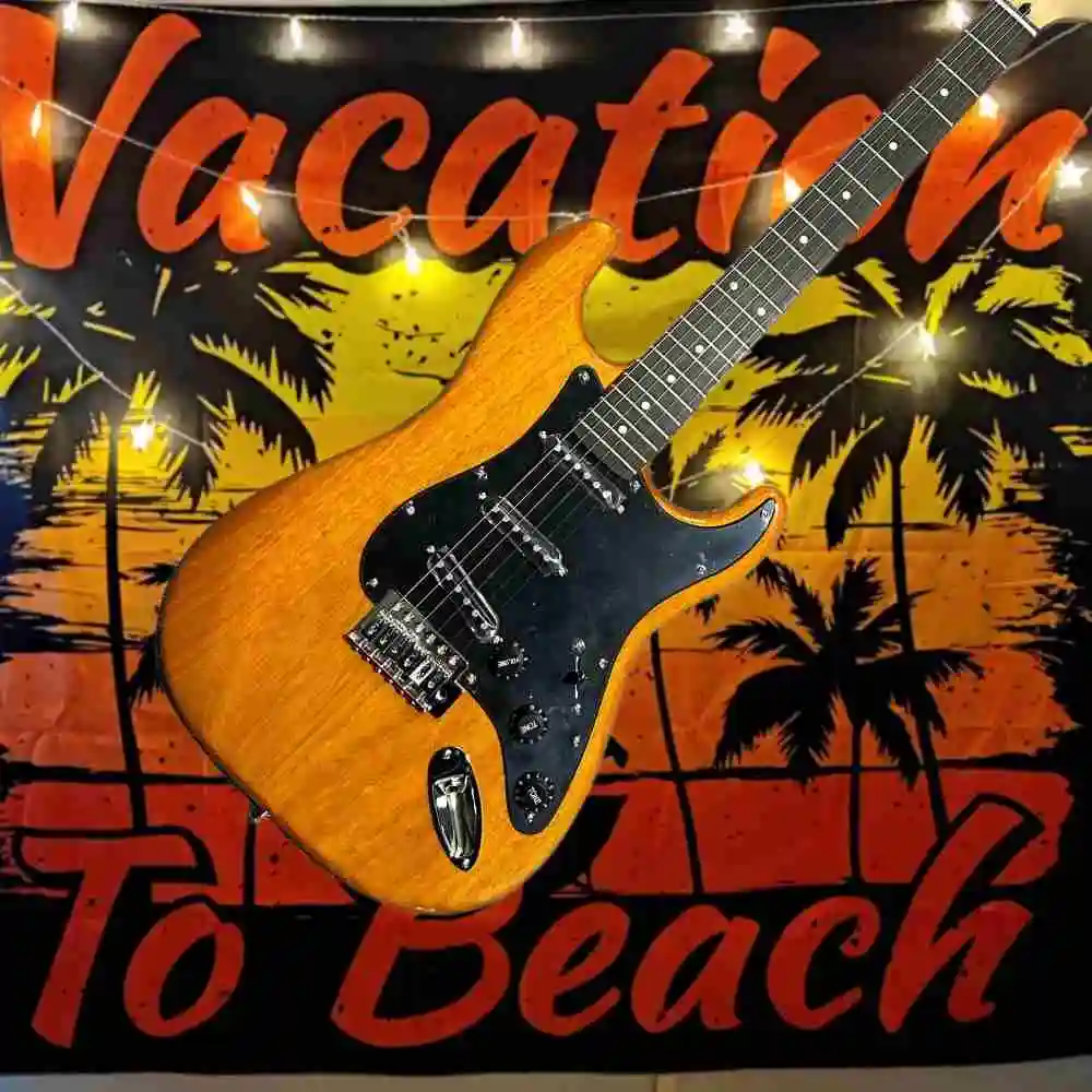 ST Classic Retro Orange Electric Guitar 22 Tone Rosewood Fingerboard SSS Pickup Advanced Player Retro Weapon Peach Heart Body
ST Classic Retro Orange Electric Guitar 22 Tone Rosewood Fingerboard SSS Pickup Advanced Player Retro Weapon Peach Heart Body