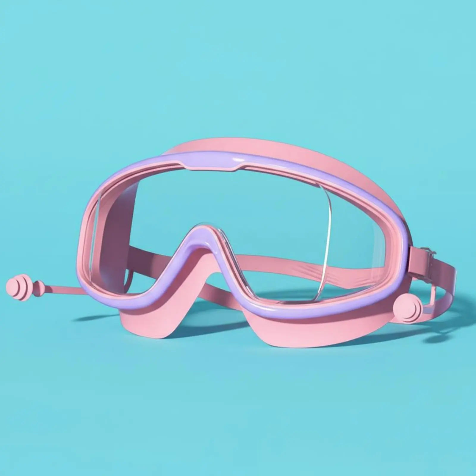 Kids Aquatic Goggles with Earplugs Adjustable Strap Children's Large Frame Swimming Glasses Kids Aquatic Goggles
Kids Aquatic Goggles with Earplugs Adjustable Strap Children's Large Frame Swimming Glasses Kids Aquatic Goggles