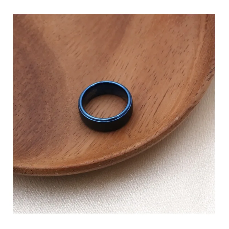 Jewelry Style Personalized Round Blue and Black Trendy Men American Men Simple Tungsten Steel Ring Does Not Fade
Jewelry Style Personalized Round Blue and Black Trendy Men American Men Simple Tungsten Steel Ring Does Not Fade
