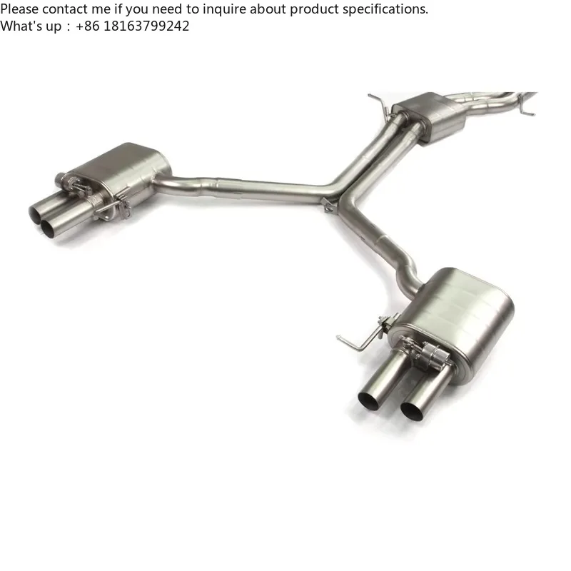 Full Set High Quality Valvetronic Exhaust Valvetronic System for Audi S4/S5 B9 3.0T 2019-2023 With Front Exhaust and Tips
Full Set High Quality Valvetronic Exhaust Valvetronic System for Audi S4/S5 B9 3.0T 2019-2023 With Front Exhaust and Tips