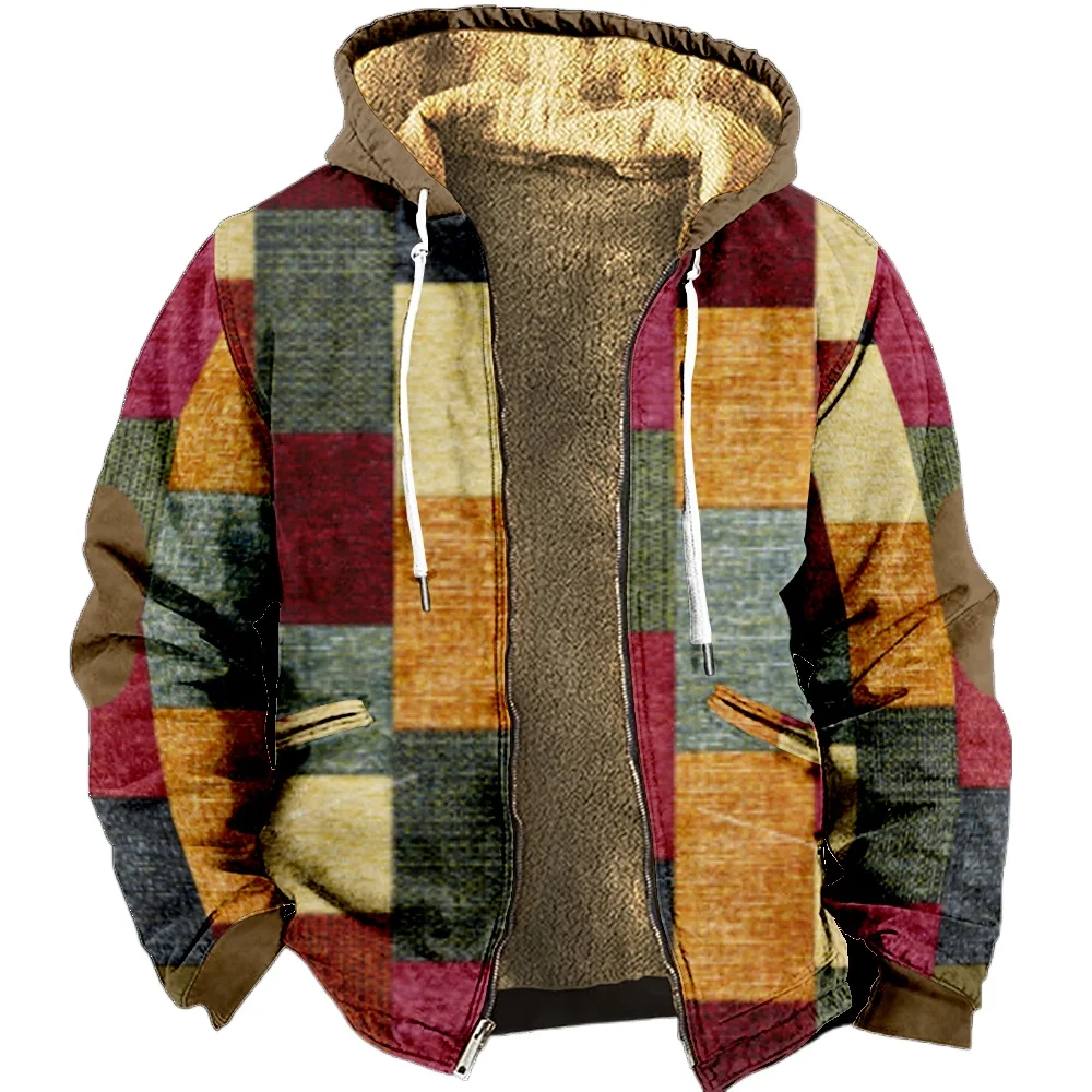 Casual Zipper Hoodies for Men Red Yellow Blue Color Block Winter Coat Long Sleeve Sweatshirt Casual Hooded Jacket Outerwear
Casual Zipper Hoodies for Men Red Yellow Blue Color Block Winter Coat Long Sleeve Sweatshirt Casual Hooded Jacket Outerwear