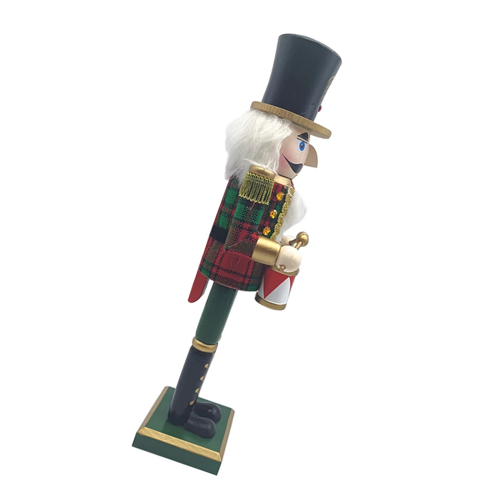 Nutcracker Decoration Christmas Soldier Figures Wood Ornaments DIY Accessories Plaid Fabric Unique Design Versatile Home Decor
Nutcracker Decoration Christmas Soldier Figures Wood Ornaments DIY Accessories Plaid Fabric Unique Design Versatile Home Decor