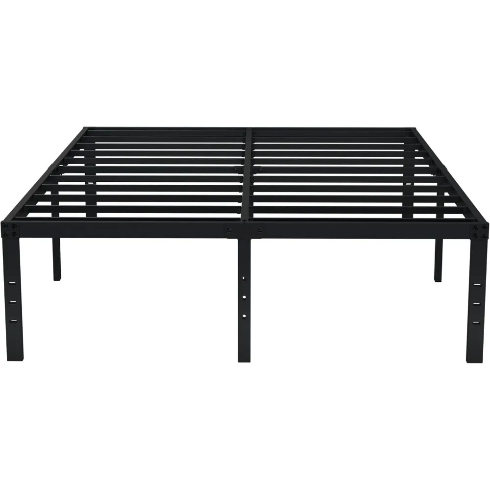 Queen Size 18 Inch Tall Metal Platform Bed Frame Heavy Duty No Box Spring Needed Large Storage Space Easy Assembly Black
Queen Size 18 Inch Tall Metal Platform Bed Frame Heavy Duty No Box Spring Needed Large Storage Space Easy Assembly Black