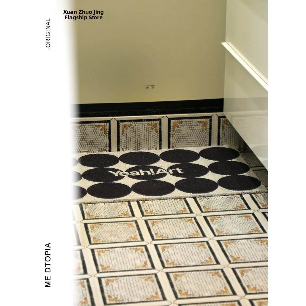 Style Silk Circle Door Mat Hall Entrance Floor Mat Dust Proof Anti Slip Foot Pad Dopamine Color Series Home Use
Style Silk Circle Door Mat Hall Entrance Floor Mat Dust Proof Anti Slip Foot Pad Dopamine Color Series Home Use