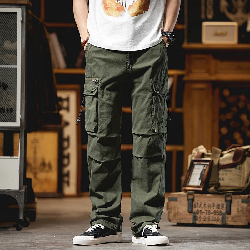 Summer New Retro Work Pants Men's Loose silhouette Casual Pants Multi functional Pocket Sports Outdoor
Summer New Retro Work Pants Men's Loose silhouette Casual Pants Multi functional Pocket Sports Outdoor