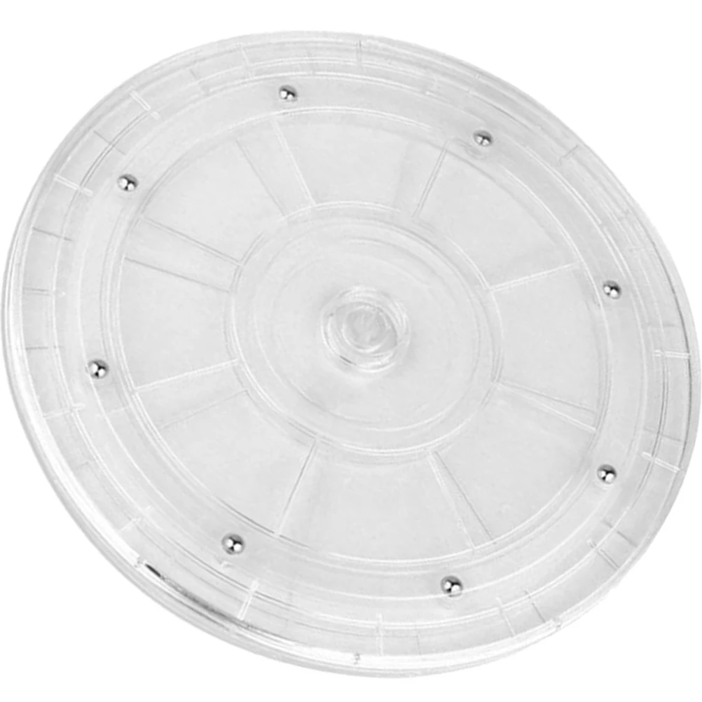 Rotary Turntable Spice Holder Clear Acrylic Rotating Plate Kitchen Counter Storage Tray Smooth Surface Fine Grinding Anti Skid
Rotary Turntable Spice Holder Clear Acrylic Rotating Plate Kitchen Counter Storage Tray Smooth Surface Fine Grinding Anti Skid