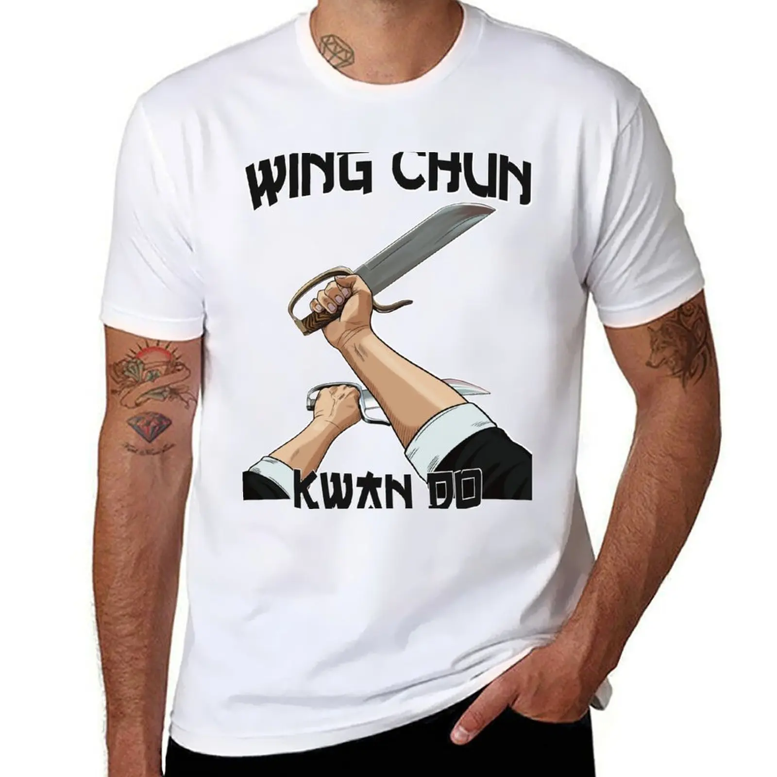 Wing Chun Kwan Do T-Shirt t shirt man cotton t shirts for man pack white T-Shirt
Wing Chun Kwan Do T-Shirt t shirt man cotton t shirts for man pack white T-Shirt
