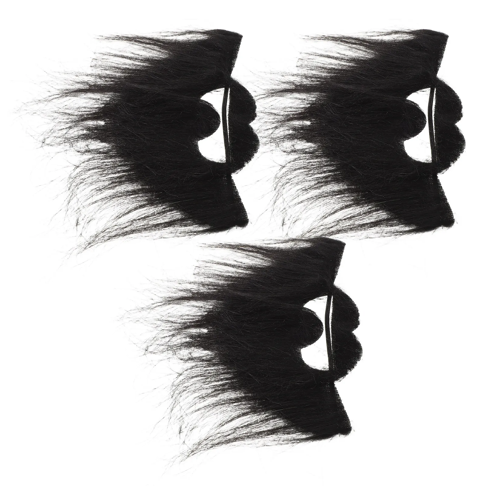 3Pcs Black Fake Beard and Mustache Realistic Thick Facial Hair for Halloween Costume Party Cosplay Drama Masquerade Adults Teens
3Pcs Black Fake Beard and Mustache Realistic Thick Facial Hair for Halloween Costume Party Cosplay Drama Masquerade Adults Teens