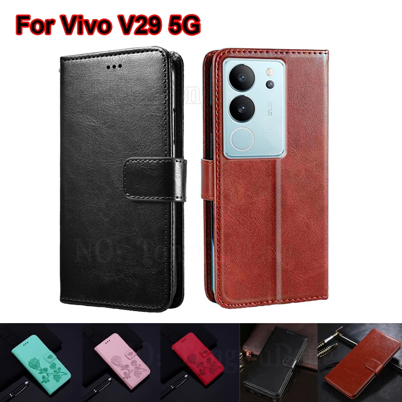 Vintage PU Leather Case For Vivo V29 5G чехол Wallet Capa Flip Phone Cover For Carcasa Vivo V29 V 29 5G V2250 Mujer 6.78" Hoesje
Vintage PU Leather Case For Vivo V29 5G чехол Wallet Capa Flip Phone Cover For Carcasa Vivo V29 V 29 5G V2250 Mujer 6.78" Hoesje