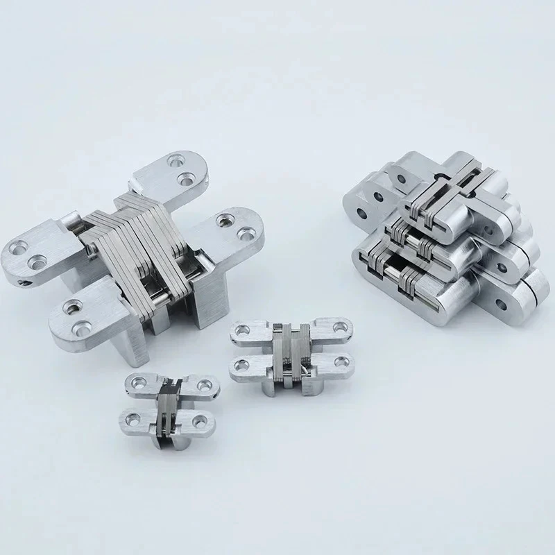Stainless Steel Invisible Concealed Barrel Hinges - 180-Degree Folding Heavy-Duty Hinges for Wooden Boxes, Gates & Built-in Door
Stainless Steel Invisible Concealed Barrel Hinges - 180-Degree Folding Heavy-Duty Hinges for Wooden Boxes, Gates & Built-in Door