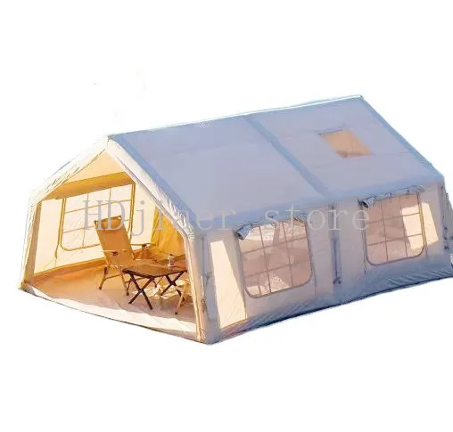 17.2 Large Luxury Inflatable Tent for 5-10 People, Waterproof Durable, Adult Outdoor Camping Party, Quick Set-Up
17.2 Large Luxury Inflatable Tent for 5-10 People, Waterproof Durable, Adult Outdoor Camping Party, Quick Set-Up
