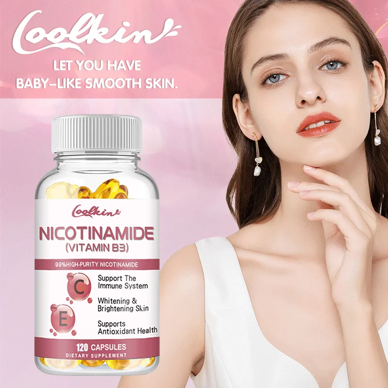Niacinamide Whitening Capsules - Supports Skin Cell Health, Skin Whitening, Anti-aging, Reduce Wrinkles- 120 Capsules
Niacinamide Whitening Capsules - Supports Skin Cell Health, Skin Whitening, Anti-aging, Reduce Wrinkles- 120 Capsules