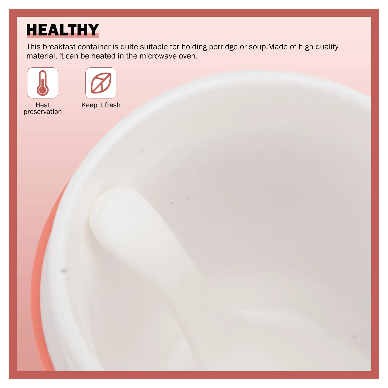 1 шт. портативная термокружка для завтрака, герметичный контейнер для супа, пригодный для микроволновой печи, термос для каши с ручкой, защита от протекания
1 шт. портативная термокружка для завтрака, герметичный контейнер для супа, пригодный для микроволновой печи, термос для каши с ручкой, защита от протекания