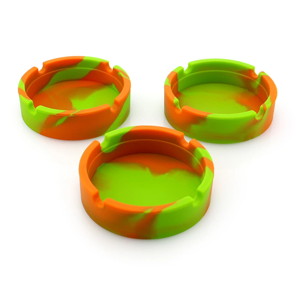 3pcs Silicone Ashtray Camouflage Round Heat Resistant Non Toxic Eco Friendly Easy Home Bedroom Gift
3pcs Silicone Ashtray Camouflage Round Heat Resistant Non Toxic Eco Friendly Easy Home Bedroom Gift