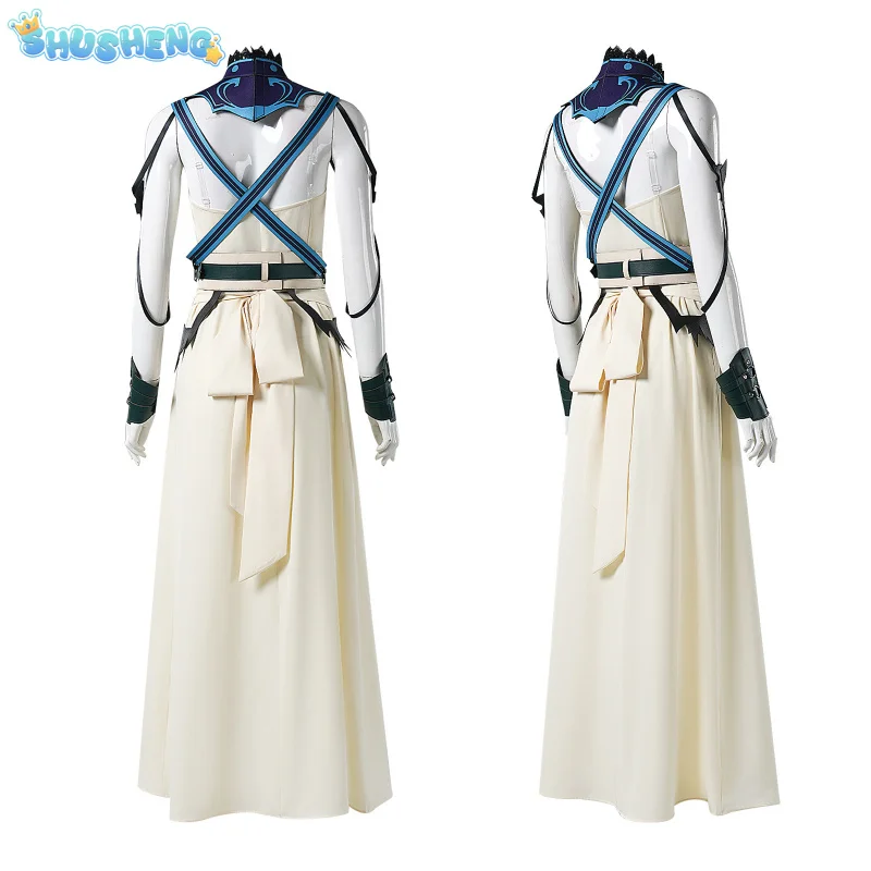 FF7 VII Cosplay Costume Aerith Gainsborough Kingdee Amusement Park Dress Outfits Women Halloween Party Clothes For S-XXXL
FF7 VII Cosplay Costume Aerith Gainsborough Kingdee Amusement Park Dress Outfits Women Halloween Party Clothes For S-XXXL