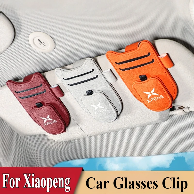 For Xiaopeng Xpeng P7 X9 G6 P5 G3 G9 G6 Multi Functional Car Glasses Clip Ticket Sunshade Sunglasses Clip Car Interior Accessory
For Xiaopeng Xpeng P7 X9 G6 P5 G3 G9 G6 Multi Functional Car Glasses Clip Ticket Sunshade Sunglasses Clip Car Interior Accessory