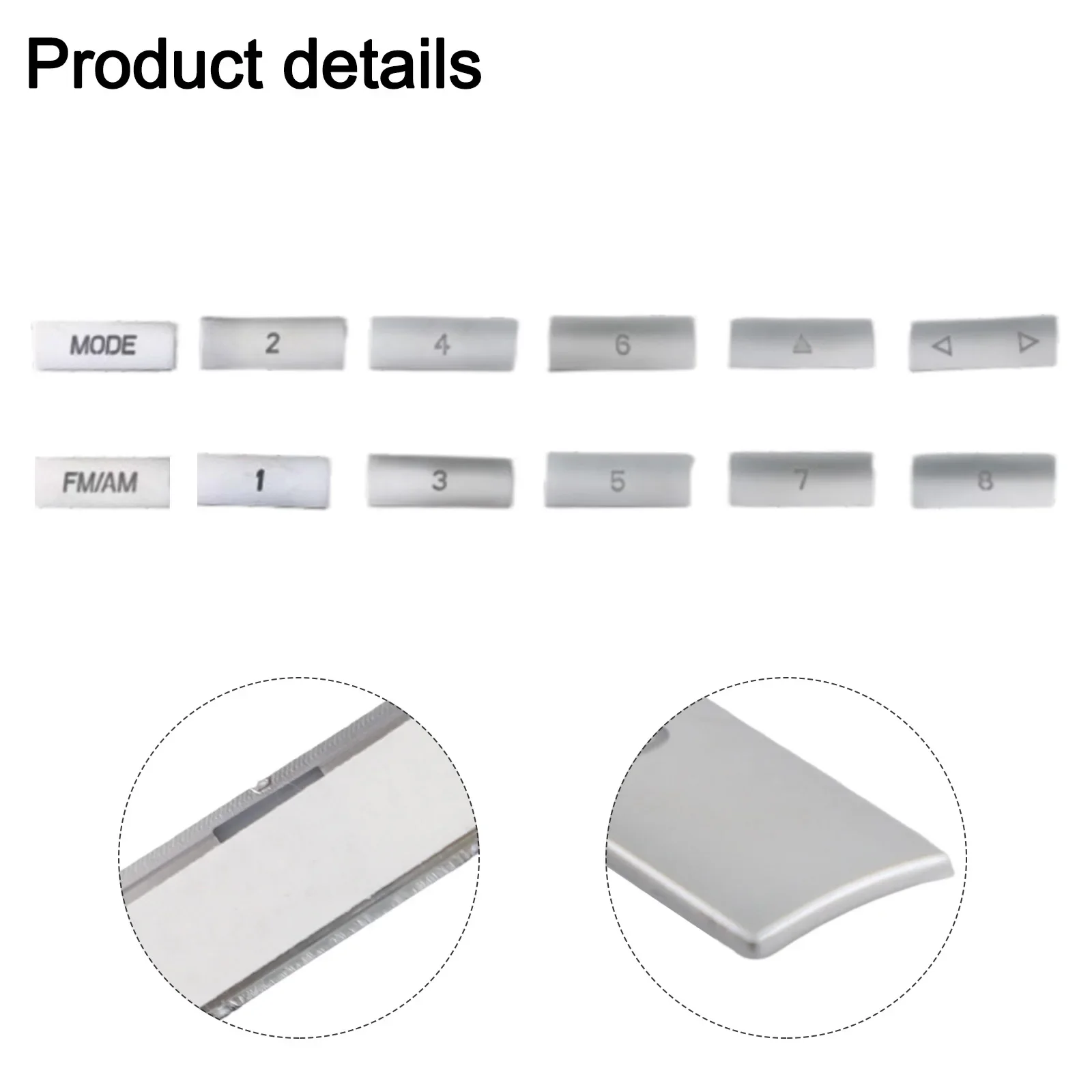 ABS Chrome Trim Silver CD Center Panel Trim Elegant Silver Finish Long-lasting Performance Car Interior Decoration
ABS Chrome Trim Silver CD Center Panel Trim Elegant Silver Finish Long-lasting Performance Car Interior Decoration