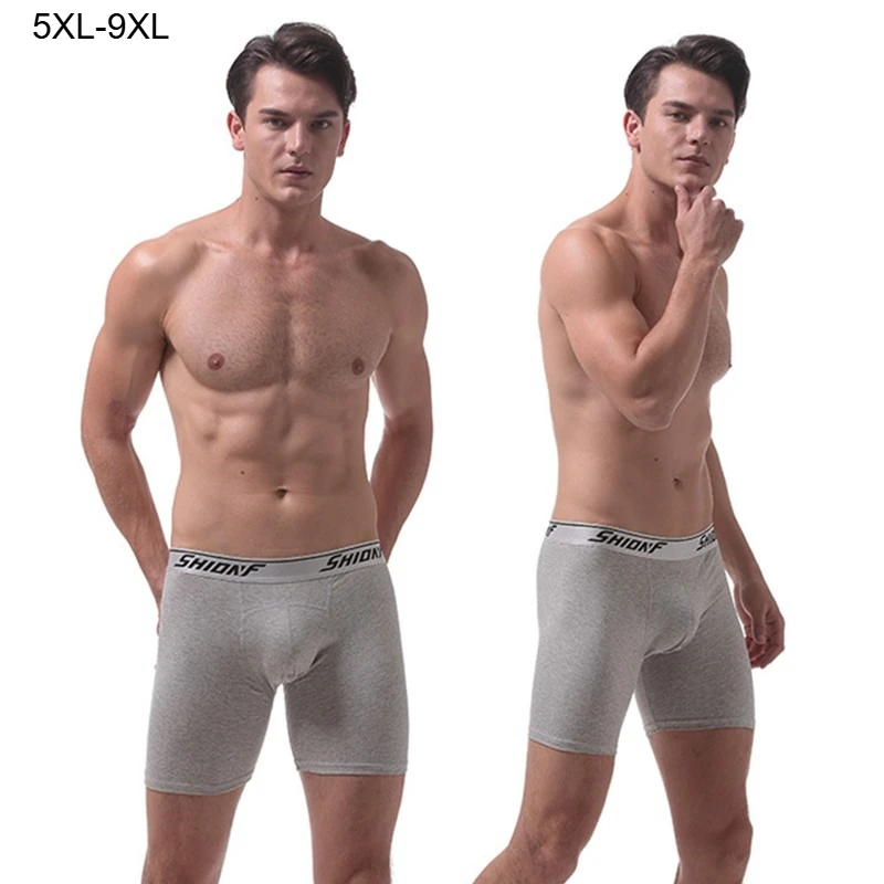 Cotton Underwear Men Extra Long Boxers 150KG Plus Size 9XL 8XL 7XL Underpants Breathable Male Shorts Panties Sports Boxershorts
Cotton Underwear Men Extra Long Boxers 150KG Plus Size 9XL 8XL 7XL Underpants Breathable Male Shorts Panties Sports Boxershorts