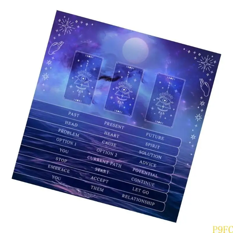 P9FC Divination Cards Table Clate Tlass Coblebestry Card Card Card Card Tablecloth Tlad Altars ткани легко в использовании 
P9FC Divination Cards Table Clate Tlass Coblebestry Card Card Card Card Tablecloth Tlad Altars ткани легко в использовании