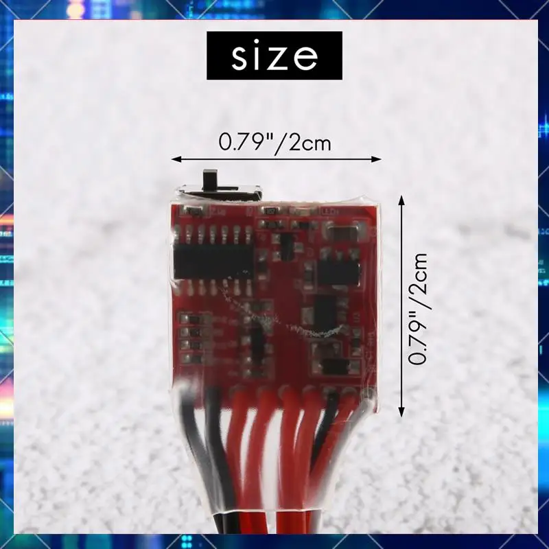8X RC ESC 30A 4-8V регулятор скорости щеточного двигателя 1/16 1/18 для альпинизма RC Car Ship Tank Mini 4Wd WPL Car-AA02
8X RC ESC 30A 4-8V регулятор скорости щеточного двигателя 1/16 1/18 для альпинизма RC Car Ship Tank Mini 4Wd WPL Car-AA02