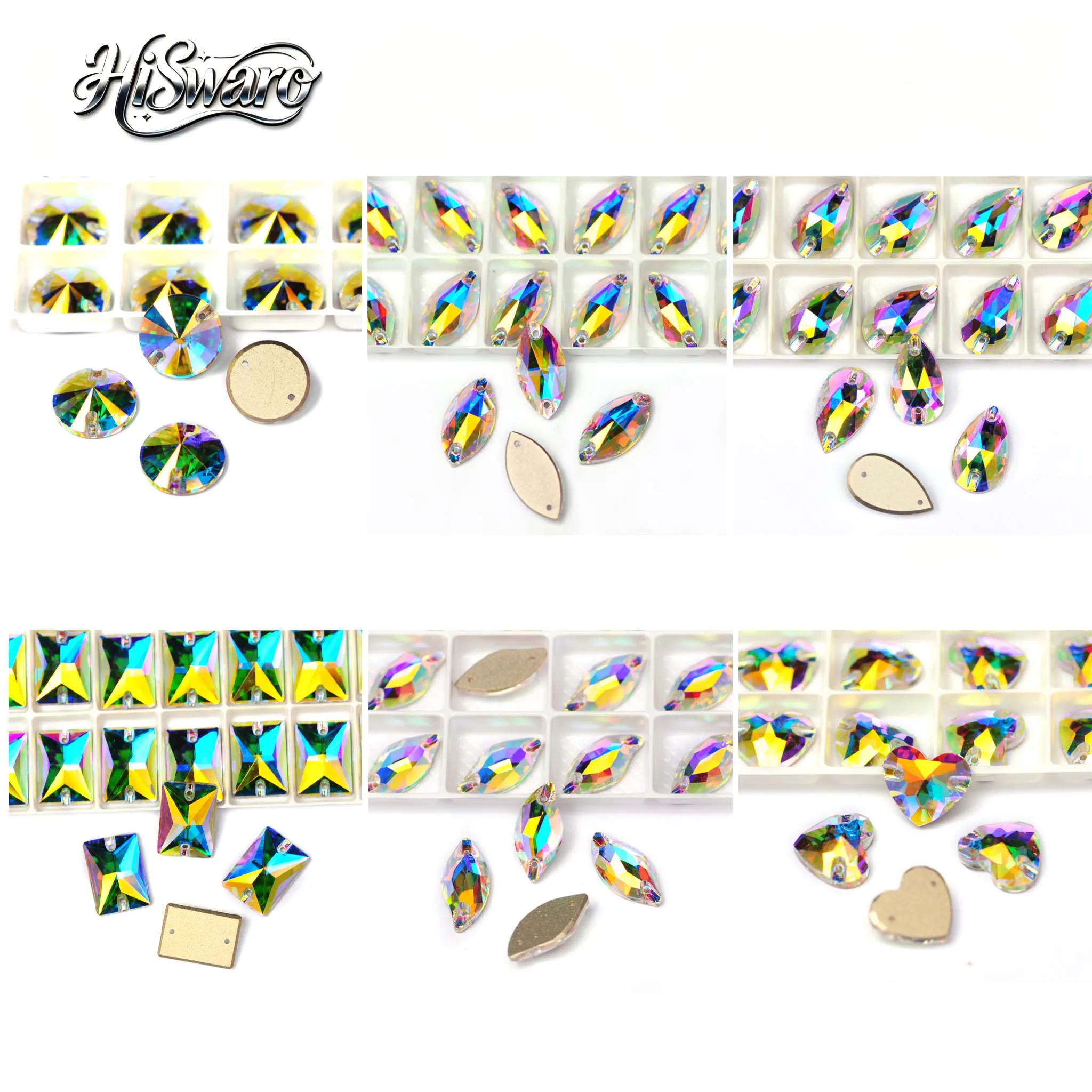 Mix shapes Best Quality Crystal Sewing Rhinestone AB Flatback Sew On Stones Strass for Clothing Garment Accessories Shoes
Mix shapes Best Quality Crystal Sewing Rhinestone AB Flatback Sew On Stones Strass for Clothing Garment Accessories Shoes