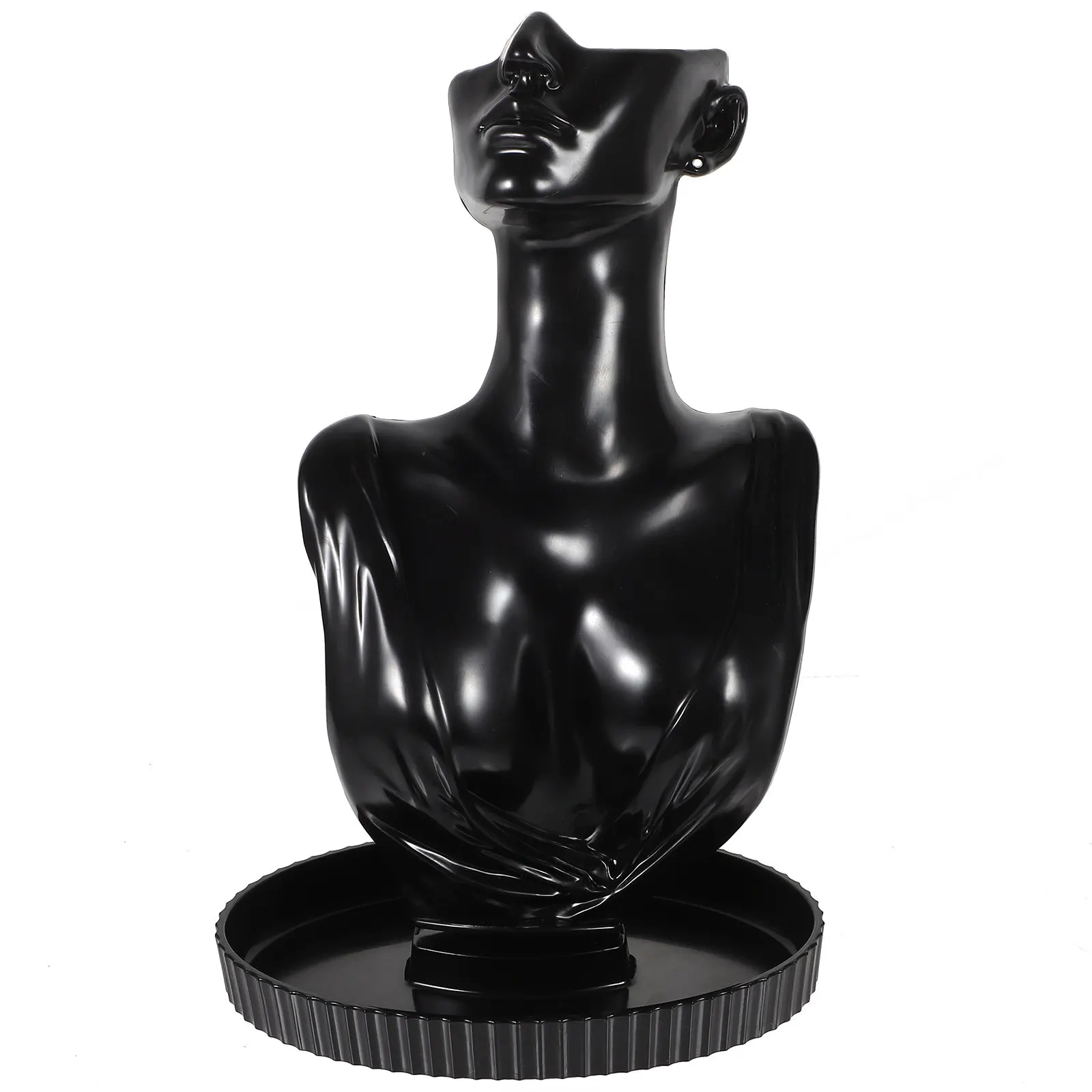 Bust Style Jewelry Display Stand for Earrings Necklaces Rings Desktop Organizer Decorative Vanity Accessory Creative Jewelry
Bust Style Jewelry Display Stand for Earrings Necklaces Rings Desktop Organizer Decorative Vanity Accessory Creative Jewelry
