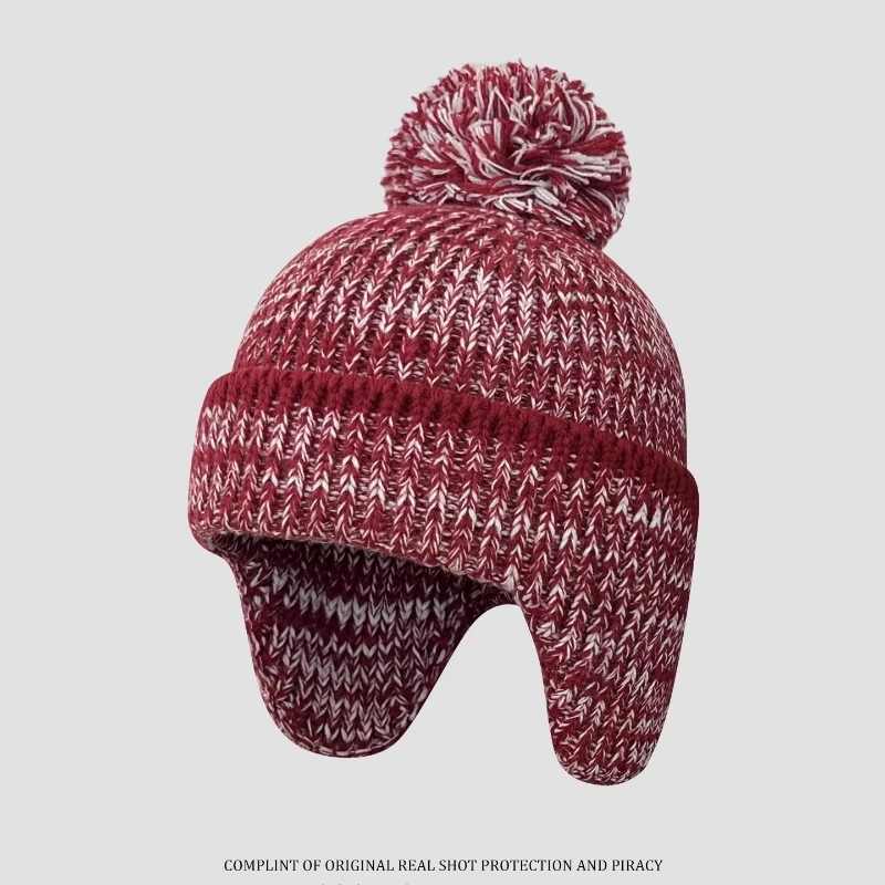 Ins Ретро разноцветные вязаные милые шапочки с помпоном для защиты ушей для женщин, зимние теплые универсальные индивидуальные мужские шапки для путешествий
Ins Ретро разноцветные вязаные милые шапочки с помпоном для защиты ушей для женщин, зимние теплые универсальные индивидуальные мужские шапки для путешествий