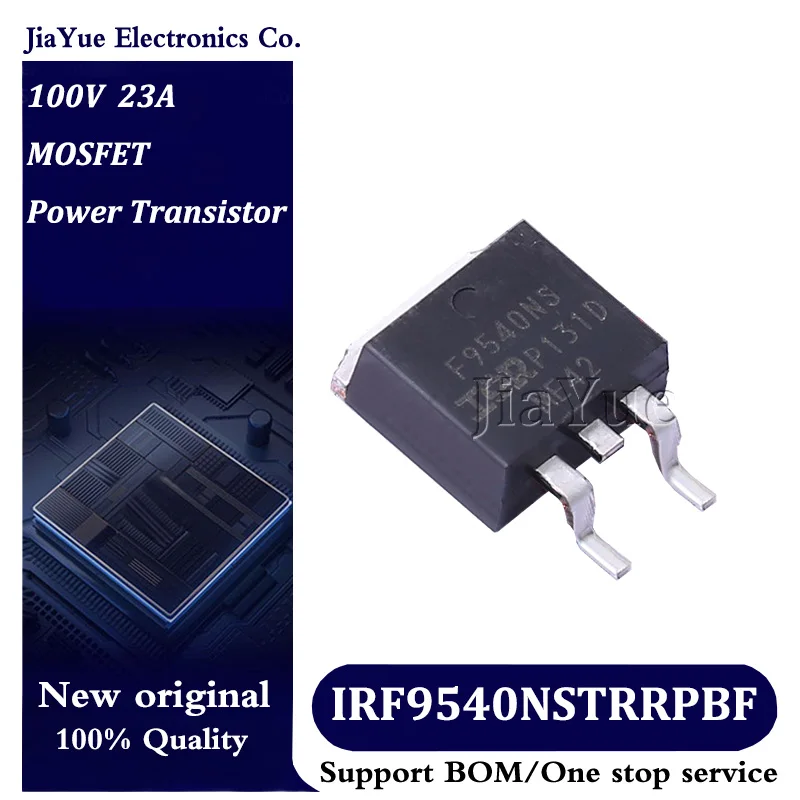 5pcs/lot 100% New Original Chips IRF9540NSTRRPBF D2PAK 100V 23A MOSFET Field effect tube Power Transistor IRF9540NSTRRPbF
5pcs/lot 100% New Original Chips IRF9540NSTRRPBF D2PAK 100V 23A MOSFET Field effect tube Power Transistor IRF9540NSTRRPbF