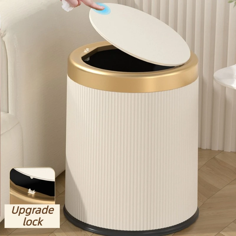 Large Capacity Wastebasket Food Waste Recycle Trash Can Living Room Luxury Litter Bins Home Kitchen Cleaning Dustbin with Lid
Large Capacity Wastebasket Food Waste Recycle Trash Can Living Room Luxury Litter Bins Home Kitchen Cleaning Dustbin with Lid